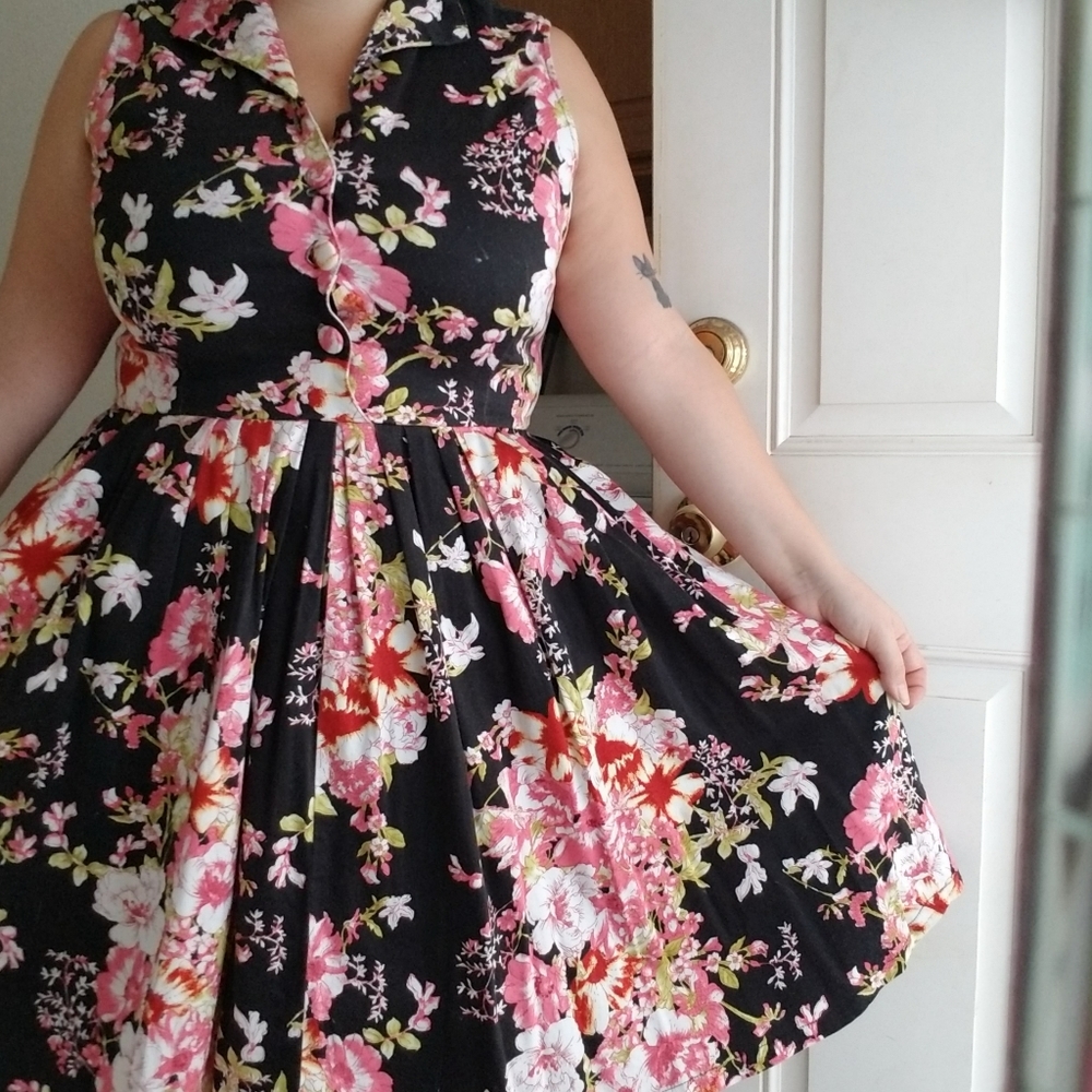 Voodoo Vixen 50s style dress